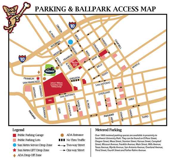 Southwest University Park Seating Chart