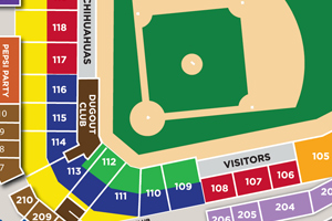 Southwest Seating Chart