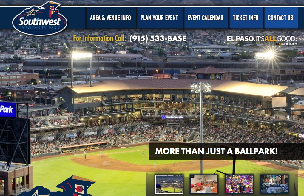 El Paso Chihuahua Stadium Seating Chart