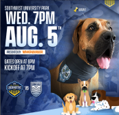 Pups at the pitch! Locomotive Matchday