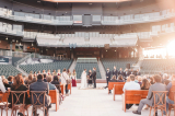 Lilly & Josh Belch Wedding - First Wedding to be Held at Southwest University Park